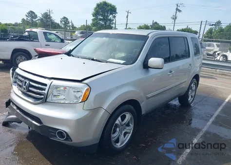 2012 Honda Pilot Ex-L из США, поврежденный, VIN 5FNYF3H68CB014083